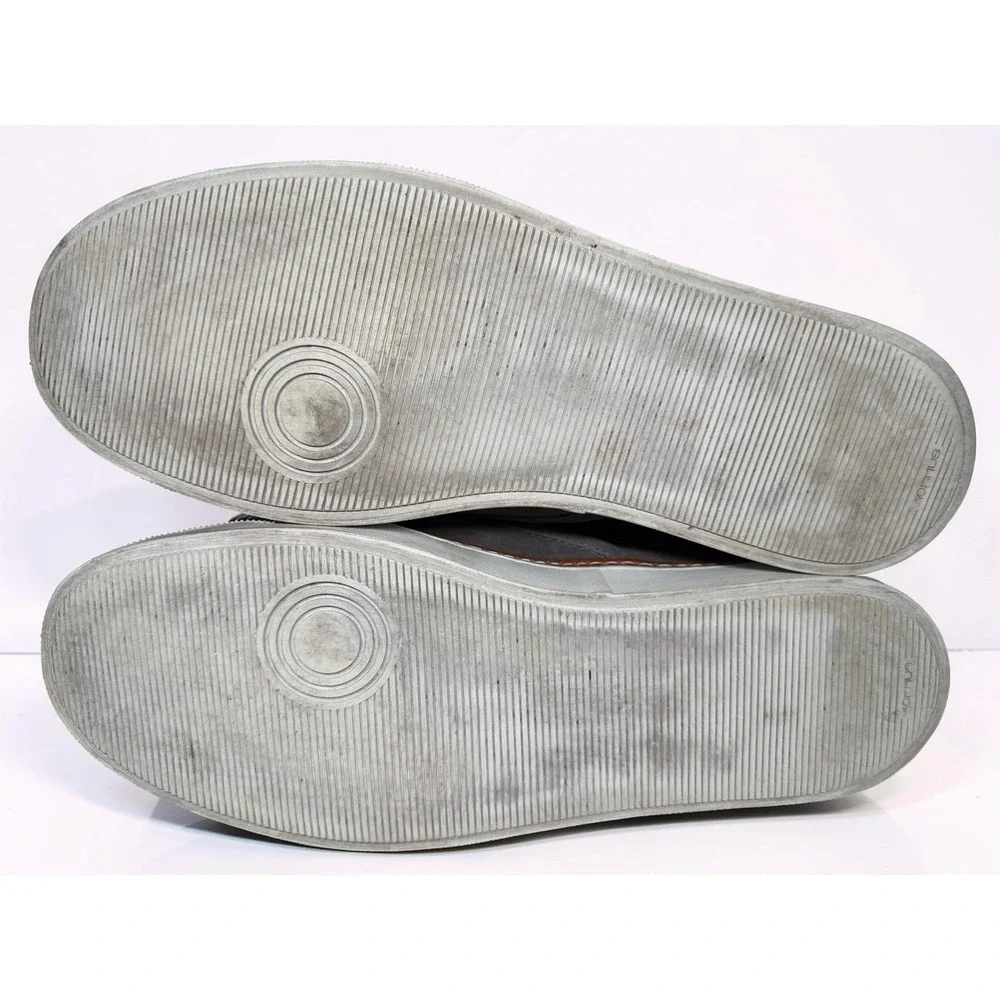 Allen Edmonds Men's Alpha Loafer Size 8.5 D Suede Slip On Sneaker Grey Suede EUC